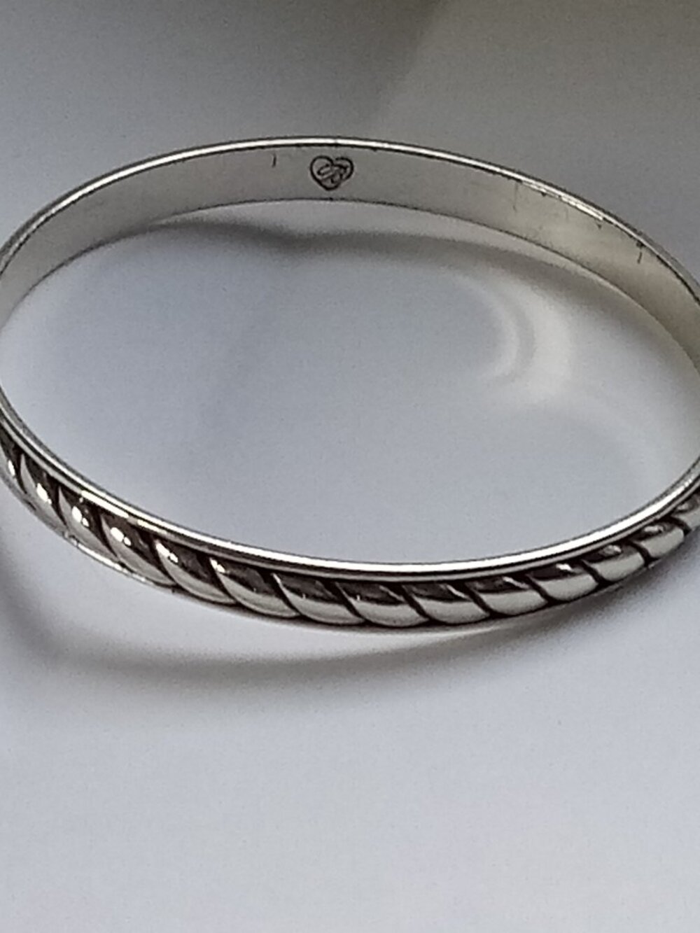 Brighton  Bangle Bracelet Silver Plate